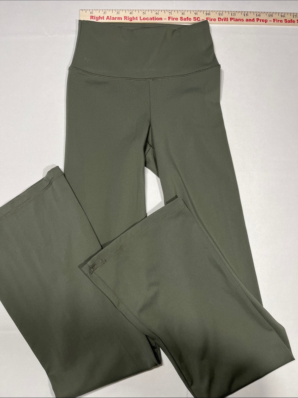 American Eagle Outfitters Olive Green Wide Leg Pants